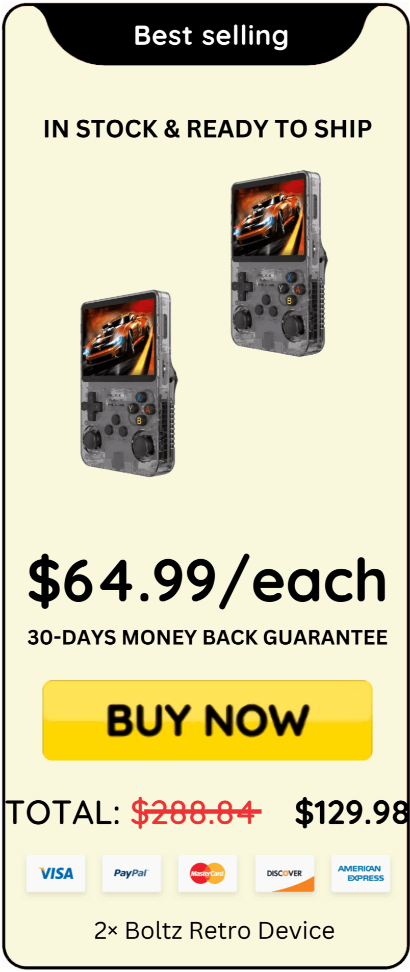 Boltz Retro Device offer price 